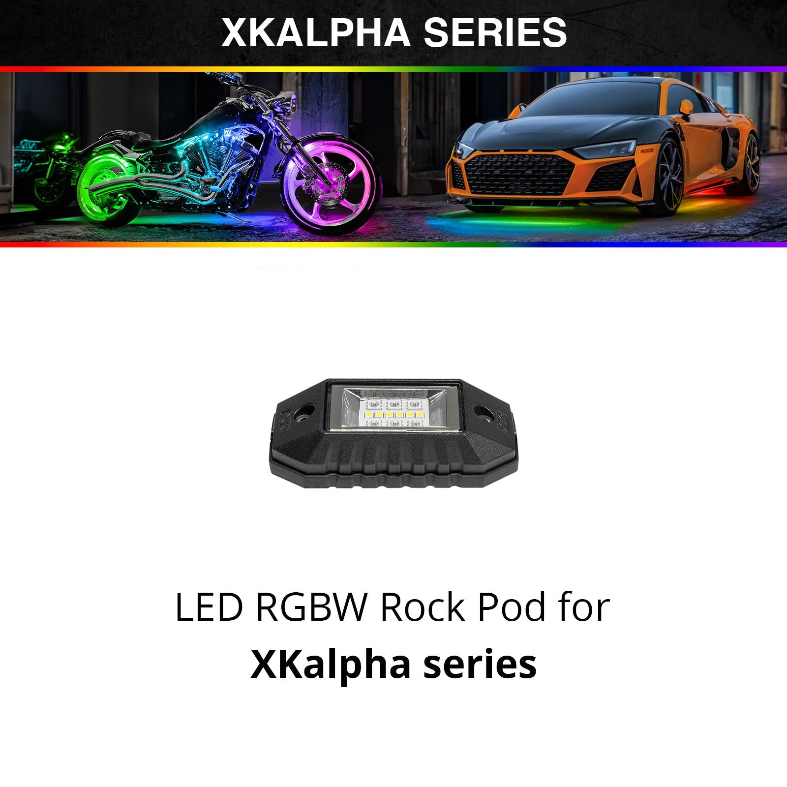 LED RGBW Rock Pod |  XKalpha