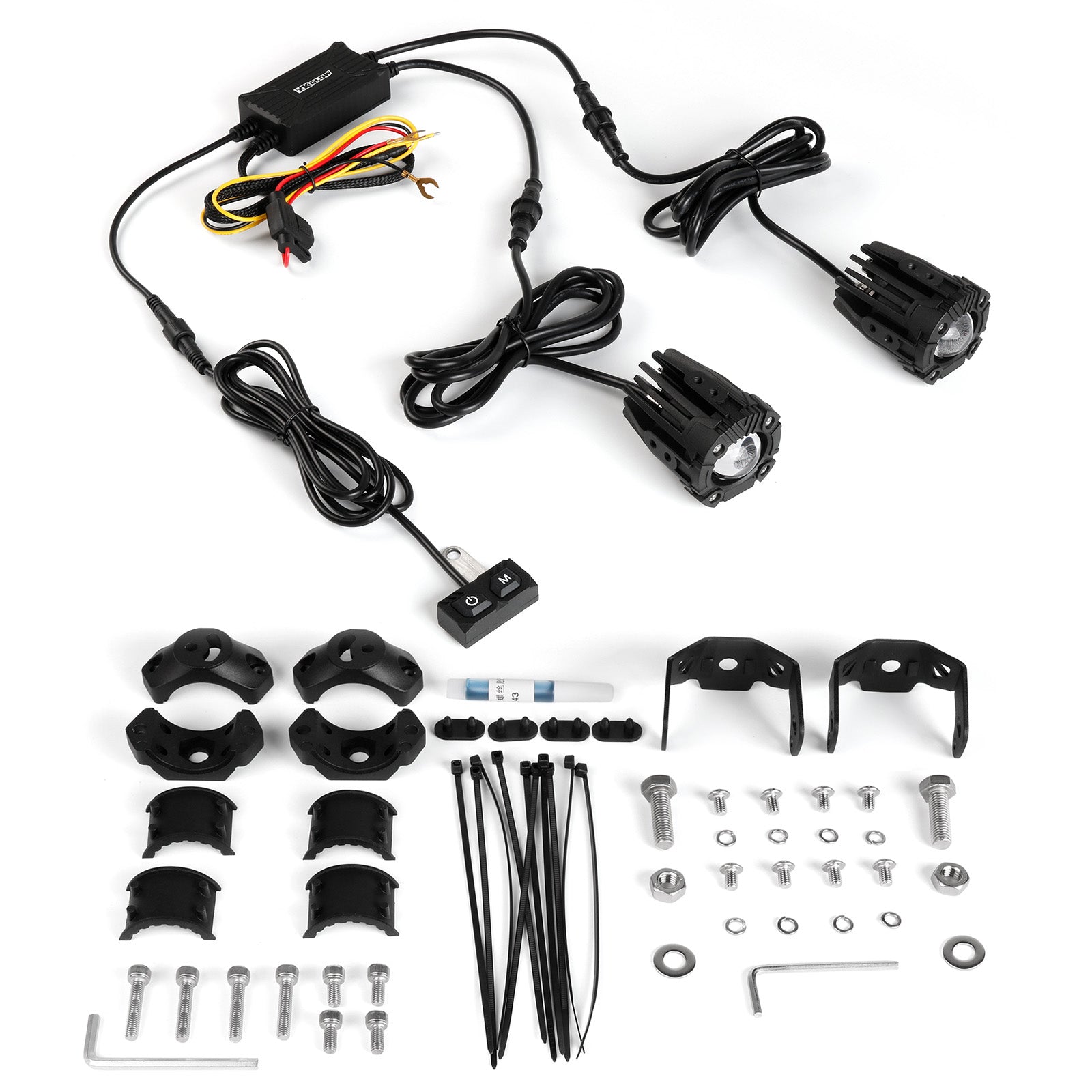 2in Dual Mode LED Driving Light Kit for Motorcycles, UTVs & ATVs