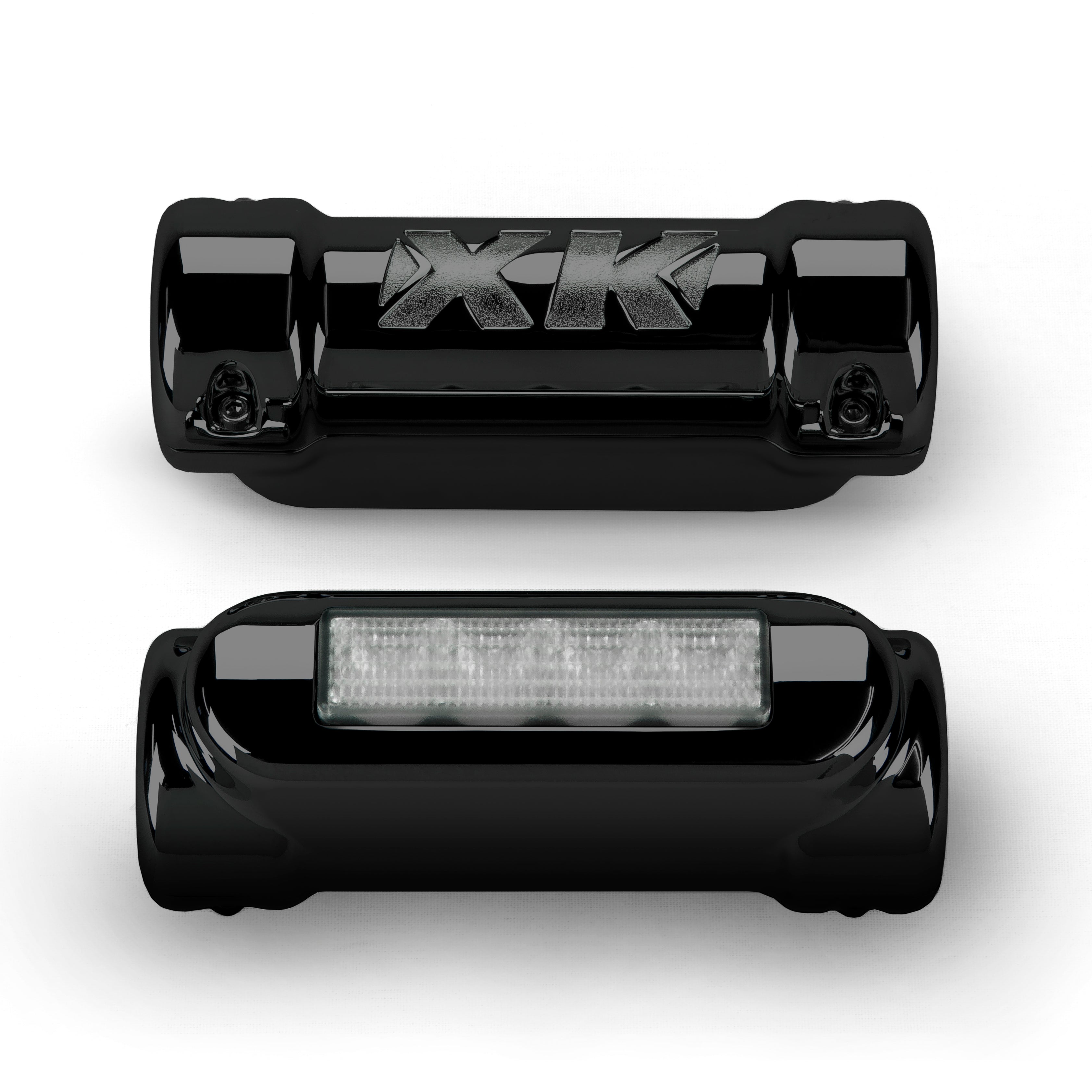 Motorcycle LED Highway Bar Lights with White DRL and Amber Turn