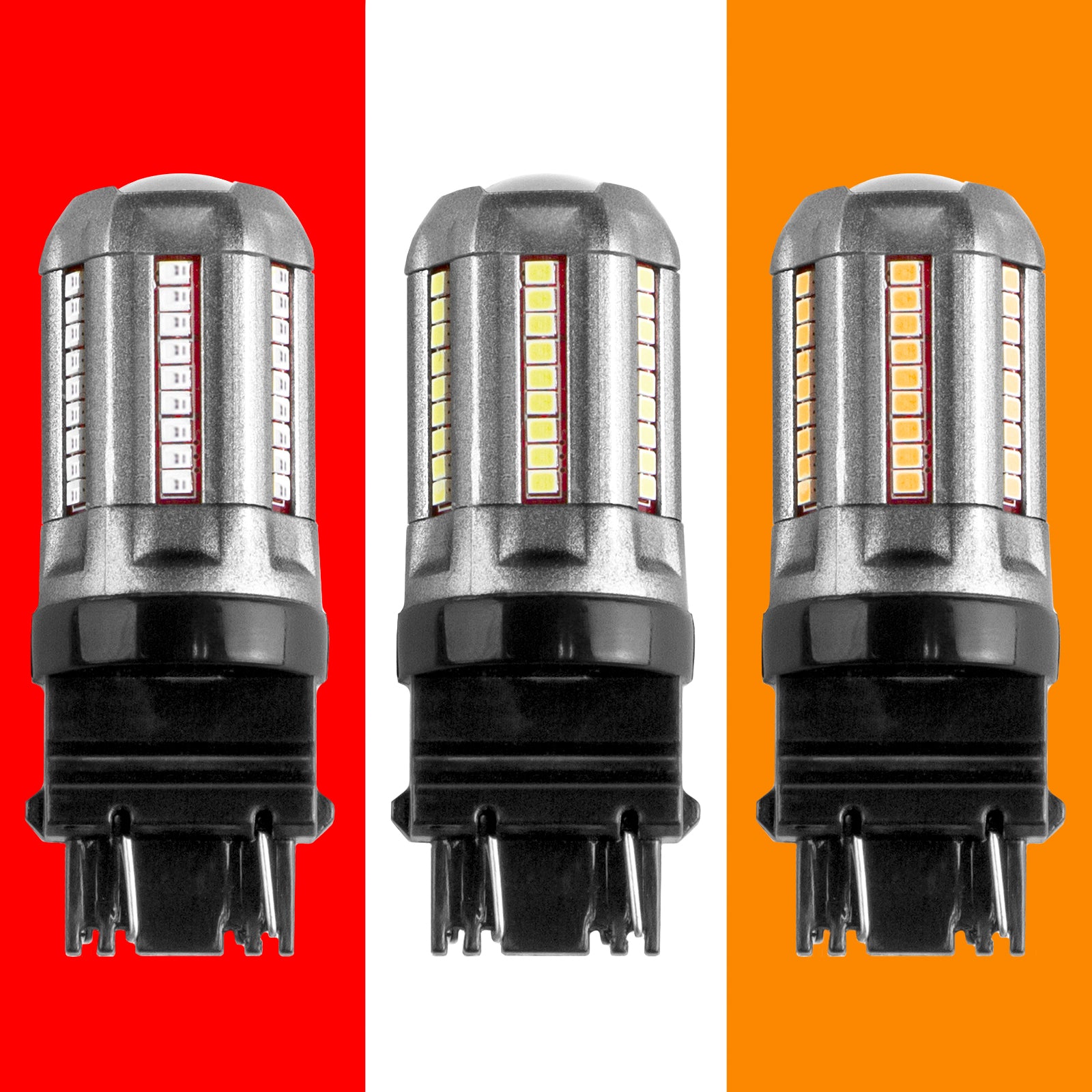 2pc 3156/3157 Bulbs White/Amber/Red