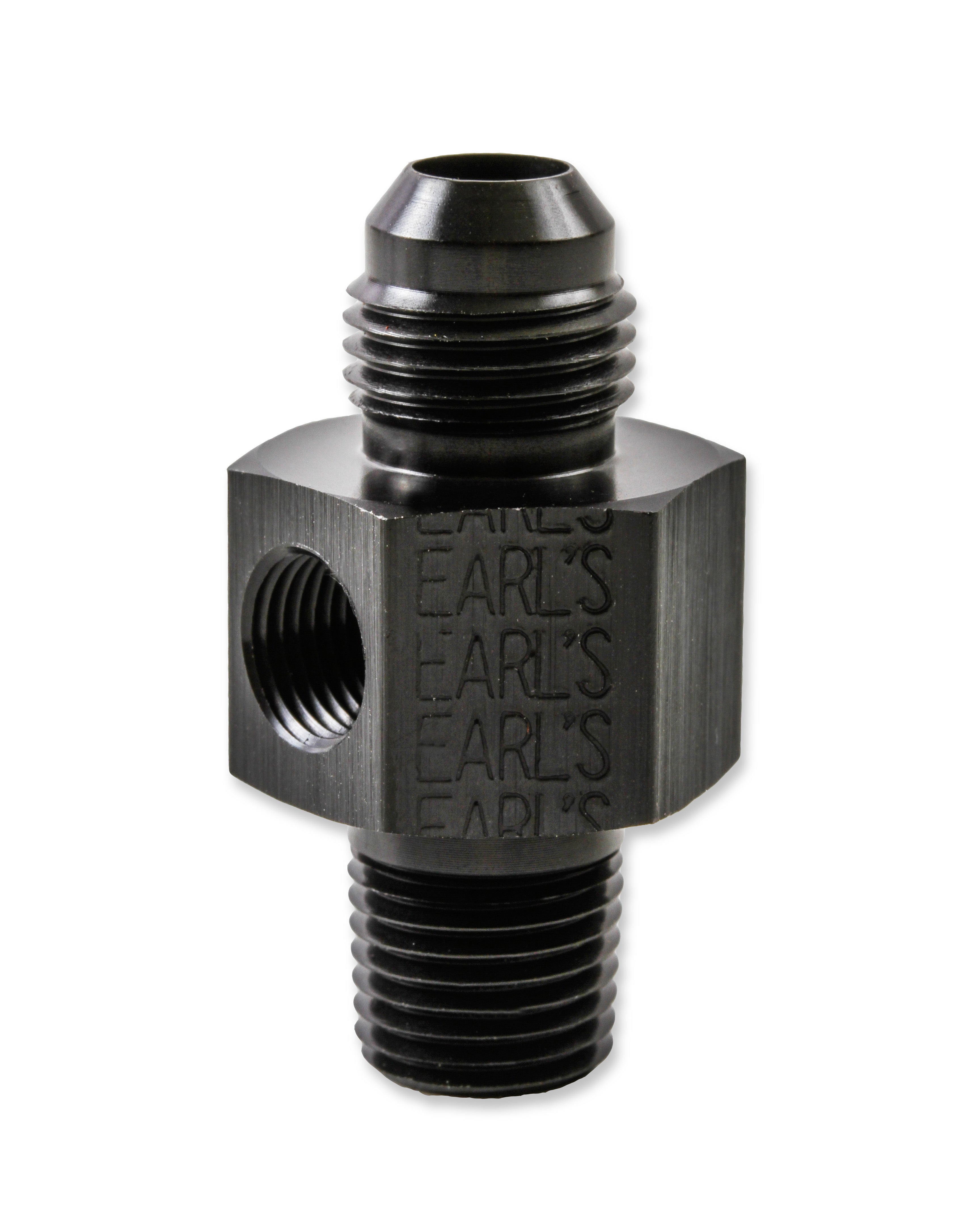 Black -6 Fuel Pressure Ga Adapter