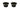 6An Low Profile Port Plug, Black, 2Pk