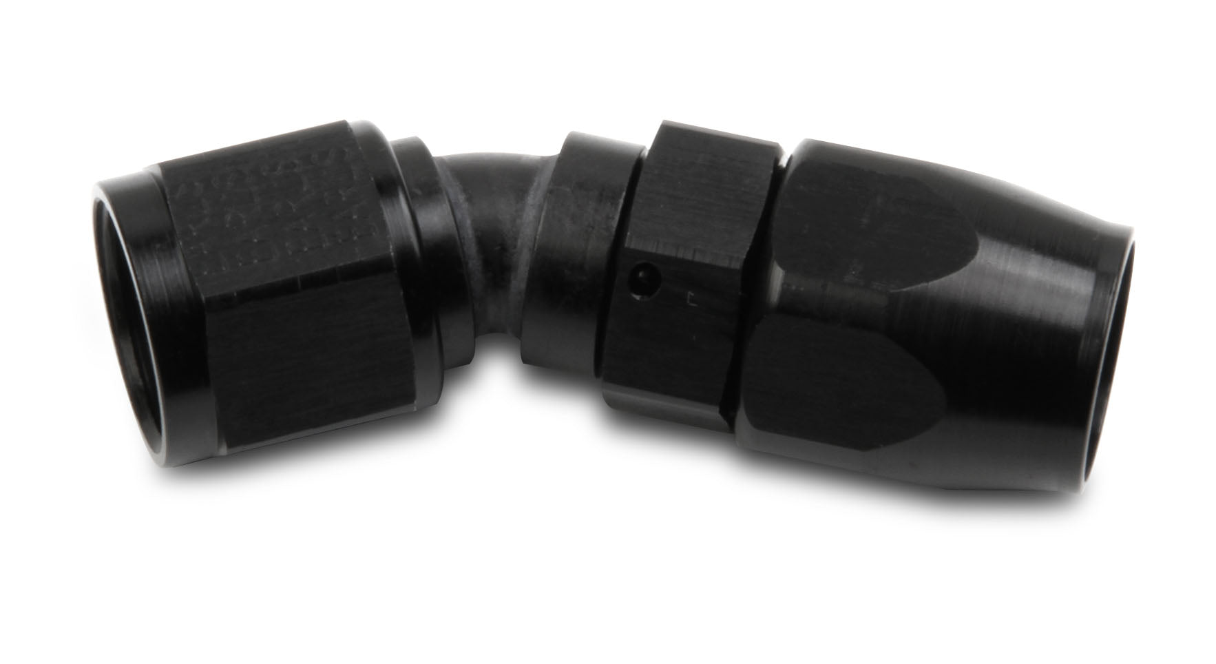 8 30 Deg. Tube Black Swivel-Seal