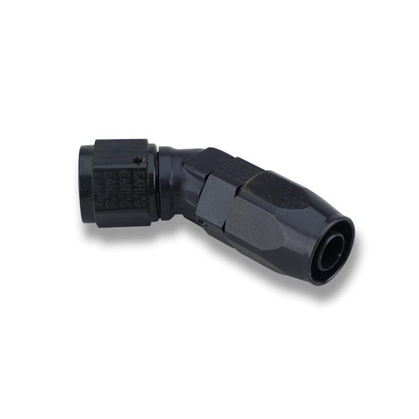 6 45 Deg. L/P Black Swivel-Seal