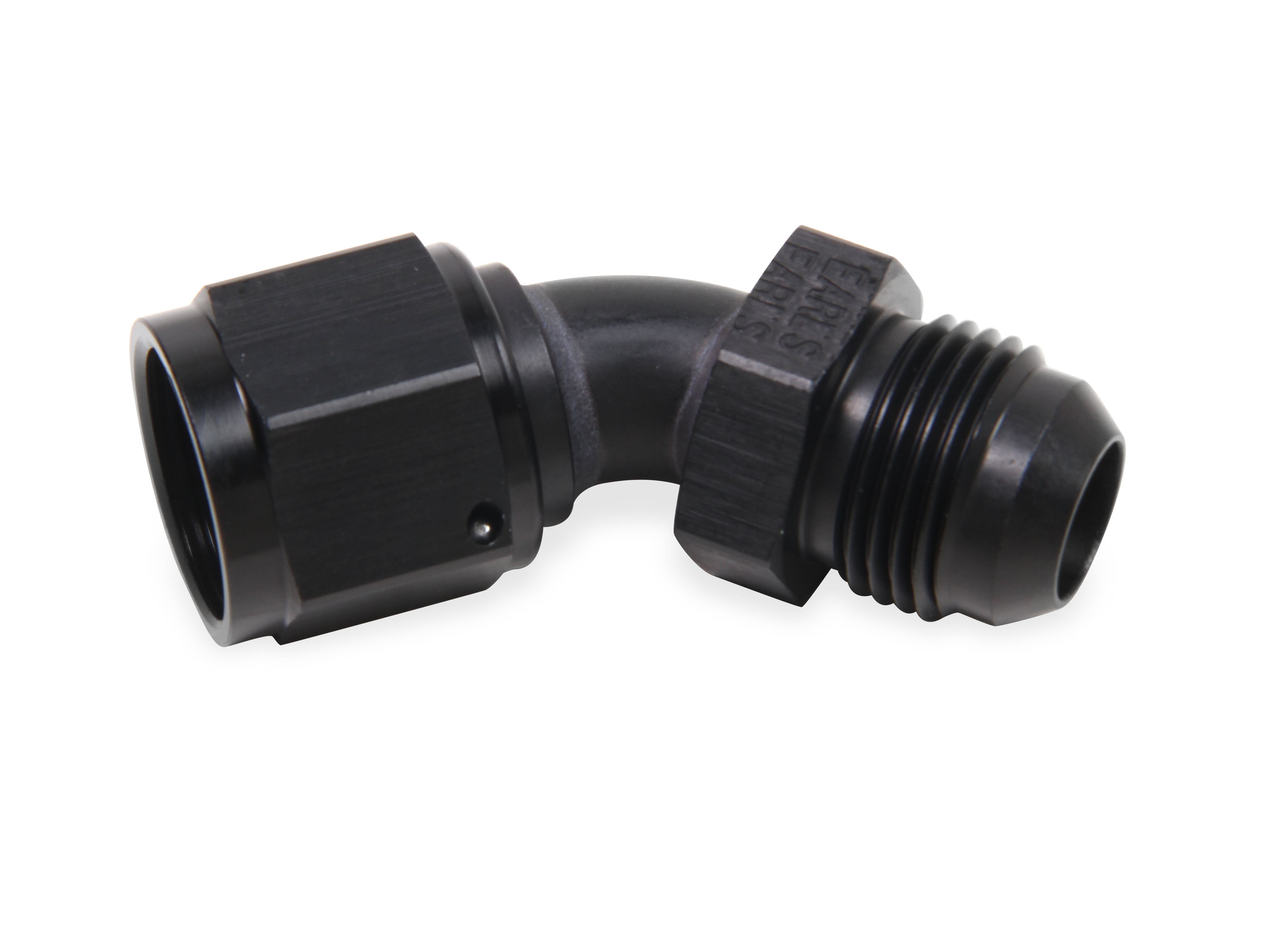 8 An 45 Deg Male Braze Adapter Black