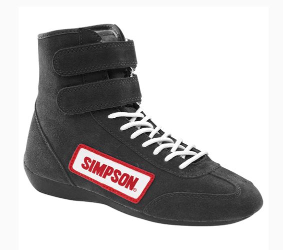 High Top Shoe Size 8 Black